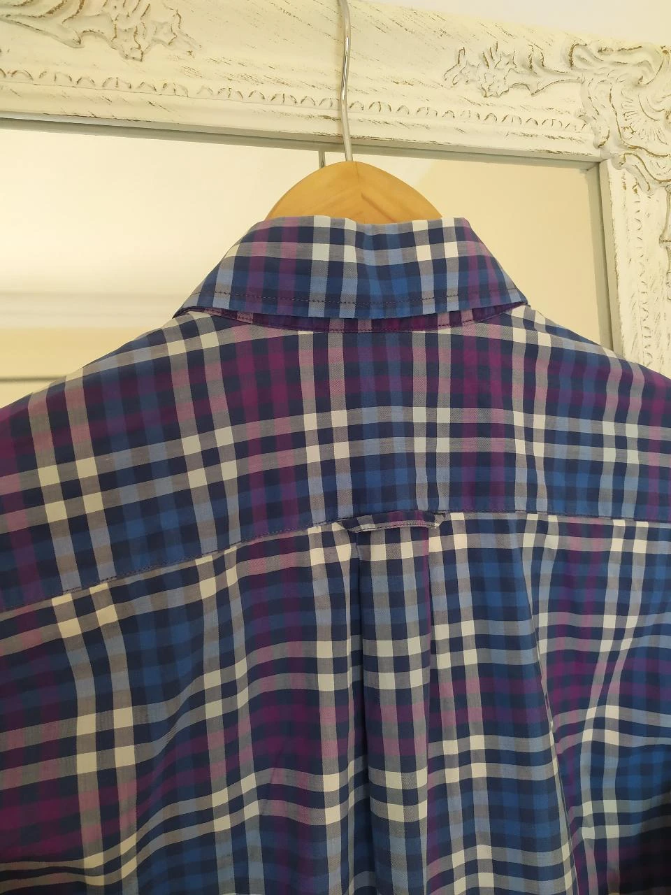 Chemise GANT Alessio Bay Poplin à Carreaux 100% Coton Homme S – photo 12